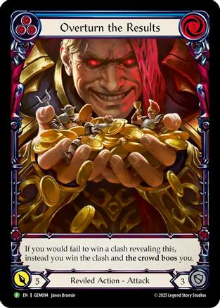 Image of Overturn the Results [GEM094] (GEM Pack 3)