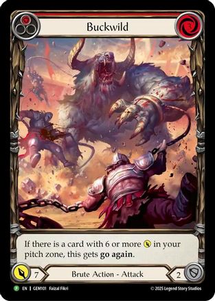 Image of Buckwild [GEM101] (GEM Pack 3)