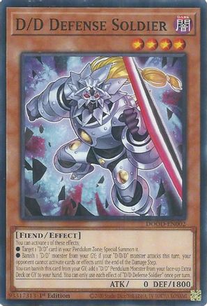 Image of D/D Defense Soldier [DOOD-EN002] Common