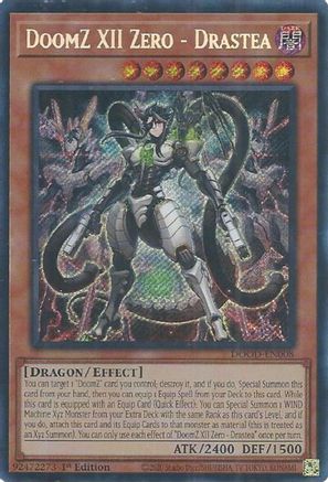Image of DoomZ XII Zero - Drastea [DOOD-EN008] Secret Rare