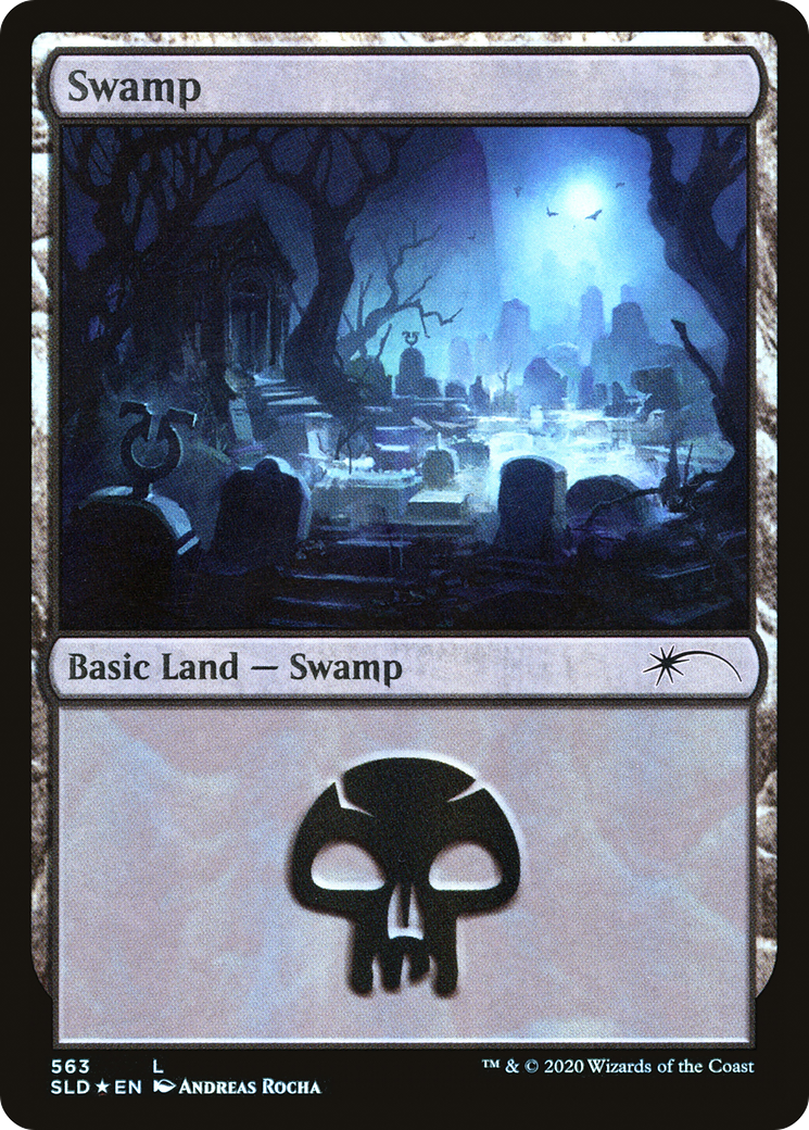 Image of Swamp (Spooky) (563) [Secret Lair Drop Promos]
