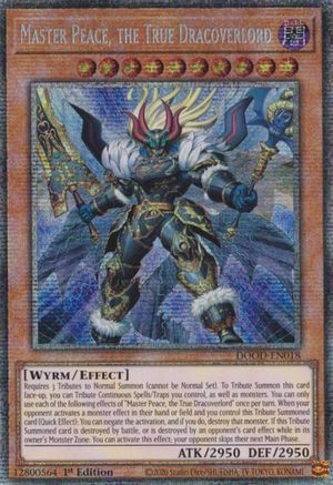 Image of Master Peace, the True Dracoverlord (Starlight Rare) [DOOD-EN018] Starlight Rare