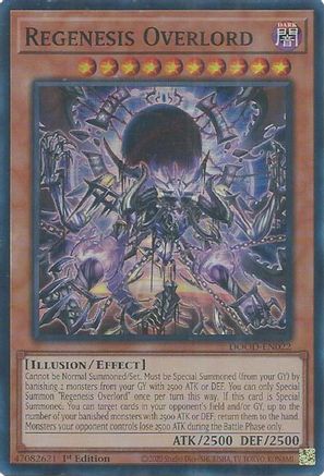 Image of Regenesis Overlord [DOOD-EN022] Super Rare