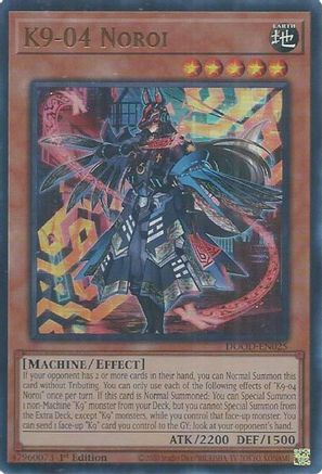 Image of K9-04 Noroi [DOOD-EN025] Ultra Rare