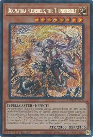 Image of Dogmatika Fleurdelis, the Thunderbolt [DOOD-EN026] Secret Rare