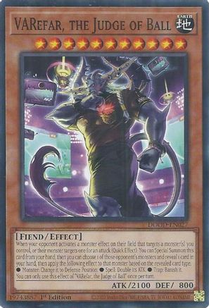 Image of VARefar, the Judge of Ball [DOOD-EN027] Common