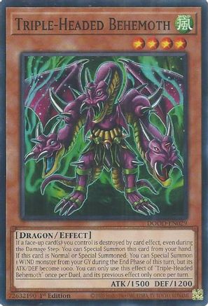 Image of Triple-Headed Behemoth [DOOD-EN029] Common