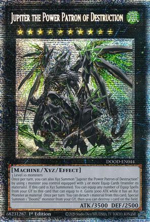 Image of Jupiter the Power Patron of Destruction (Starlight Rare) [DOOD-EN044] Starlight Rare