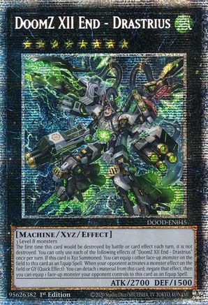 Image of DoomZ XII End - Drastrius (Starlight Rare) [DOOD-EN045] Starlight Rare