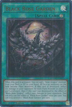Image of Black Rose Garden [DOOD-EN055] Ultra Rare