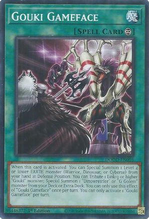 Image of Gouki Gameface [DOOD-EN056] Common