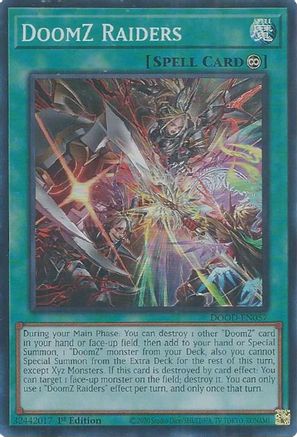 Image of DoomZ Raiders [DOOD-EN057] Super Rare