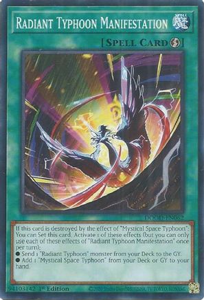 Image of Radiant Typhoon Manifestation [DOOD-EN062] Common