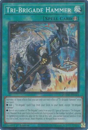 Image of Tri-Brigade Hammer [DOOD-EN068] Super Rare
