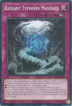 Image of Radiant Typhoon Mandate [DOOD-EN076] Common