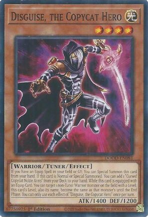 Image of Disguise, the Copycat Hero [DOOD-EN081] Common