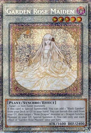 Image of Garden Rose Maiden [DOOD-EN101] Starlight Rare