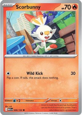 Image of Scorbunny (026/132) [Mega Evolution: Base Set]