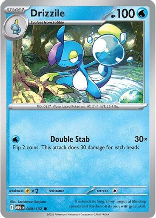 Image of Drizzile (040/132) [Mega Evolution: Base Set]