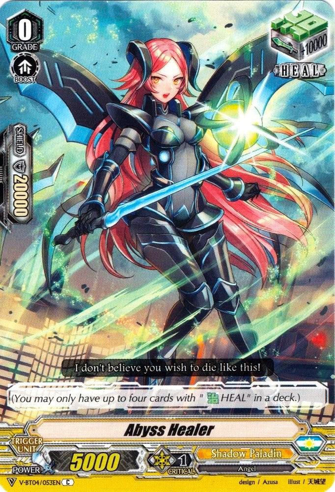 Image of Abyss Healer (V-BT04/053EN) [Vilest! Deletor]