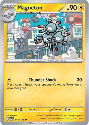 Image of Magneton (046/132) [Mega Evolution: Base Set]