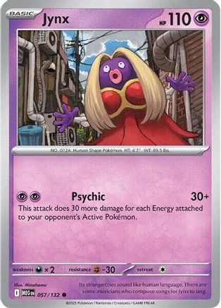 Image of Jynx (057/132) [Mega Evolution: Base Set]