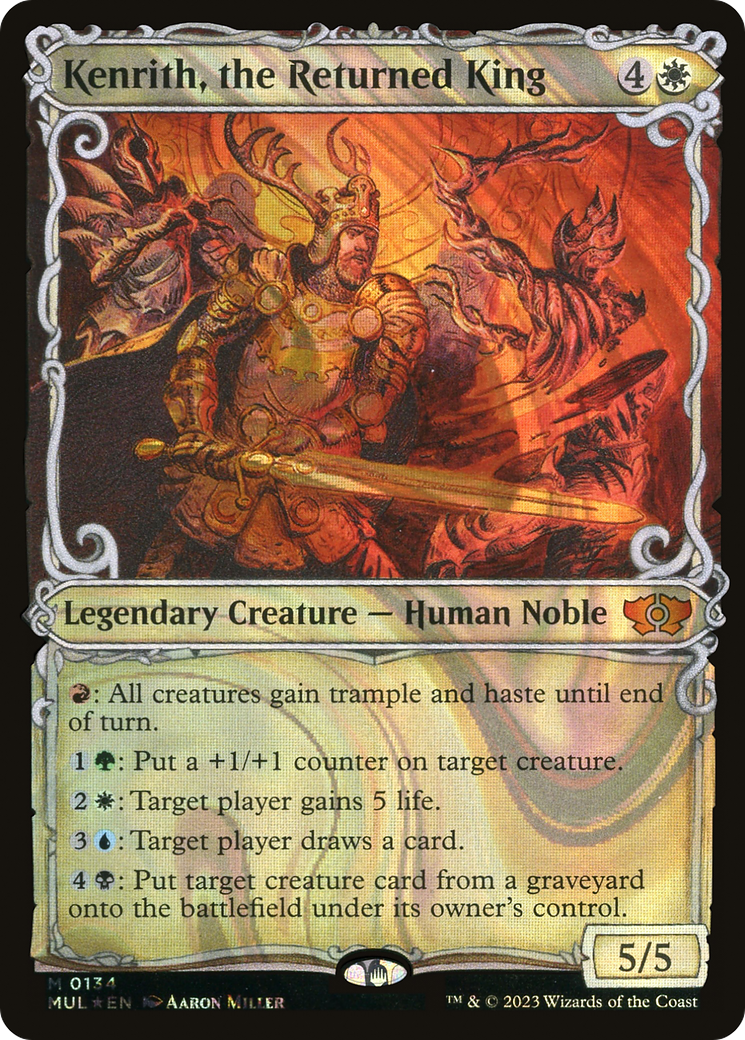 Image of Kenrith, the Returned King (Halo Foil) [Multiverse Legends]