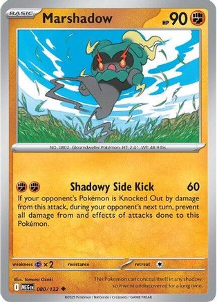 Image of Marshadow (080/132) [Mega Evolution: Base Set]