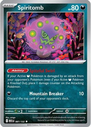 Image of Spiritomb (087/132) [Mega Evolution: Base Set]