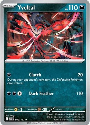 Image of Yveltal (088/132) [Mega Evolution: Base Set]