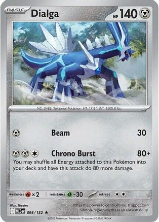 Image of Dialga (095/132) [Mega Evolution: Base Set]