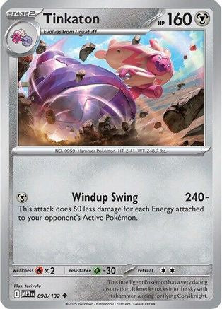 Image of Tinkaton (098/132) [Mega Evolution: Base Set]