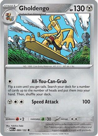Image of Gholdengo (099/132) [Mega Evolution: Base Set]