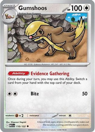 Image of Gumshoos (110/132) [Mega Evolution: Base Set]