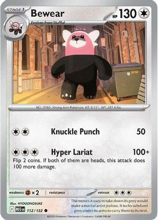 Image of Bewear (112/132) [Mega Evolution: Base Set]
