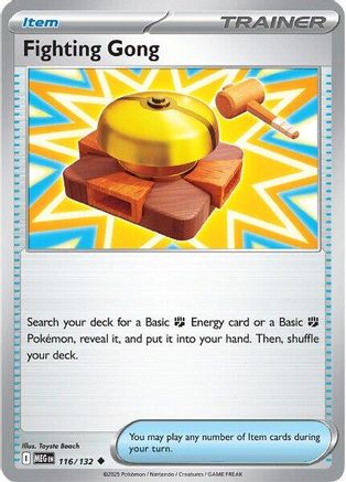 Image of Fighting Gong (116/132) [Mega Evolution: Base Set]