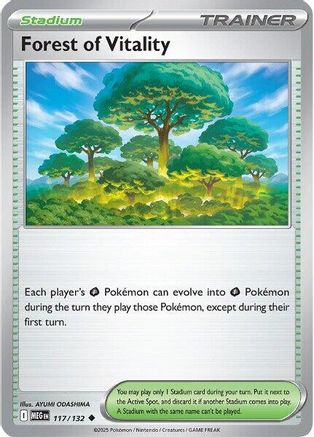 Image of Forest of Vitality (117/132) [Mega Evolution: Base Set]
