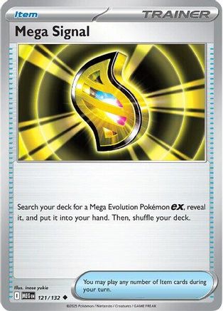 Image of Mega Signal (121/132) [Mega Evolution: Base Set]