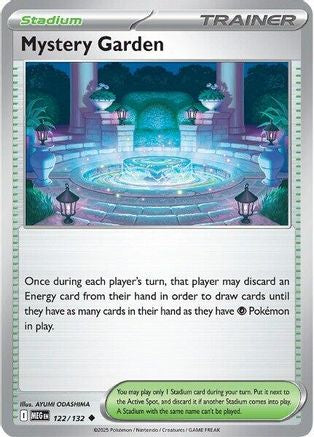 Image of Mystery Garden (122/132) [Mega Evolution: Base Set]