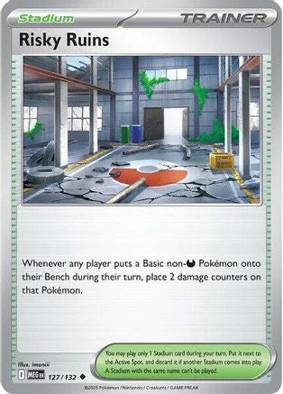 Image of Risky Ruins (127/132) [Mega Evolution: Base Set]