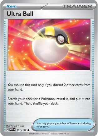 Image of Ultra Ball (131/132) [Mega Evolution: Base Set]