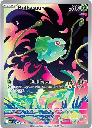Image of Bulbasaur (133/132) [Mega Evolution: Base Set]
