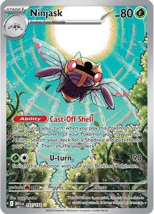 Image of Ninjask (137/132) [Mega Evolution: Base Set]