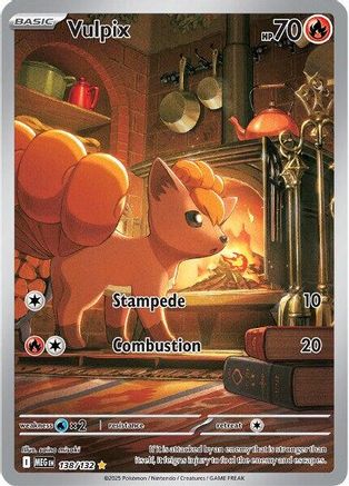 Image of Vulpix (138/132) [Mega Evolution: Base Set]