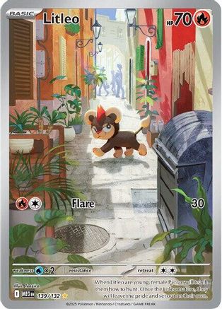 Image of Litleo (139/132) [Mega Evolution: Base Set]
