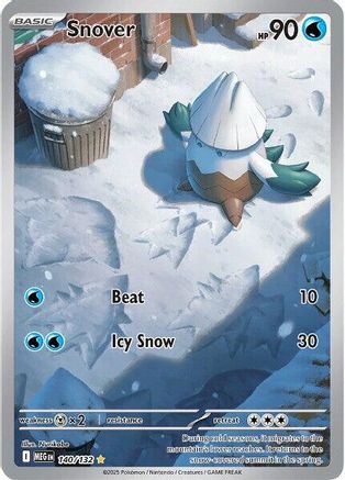 Image of Snover (140/132) [Mega Evolution: Base Set]