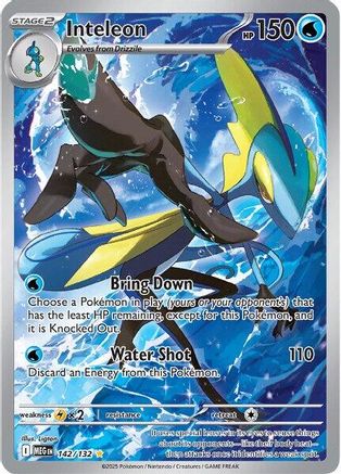 Image of Inteleon (142/132) [Mega Evolution: Base Set]