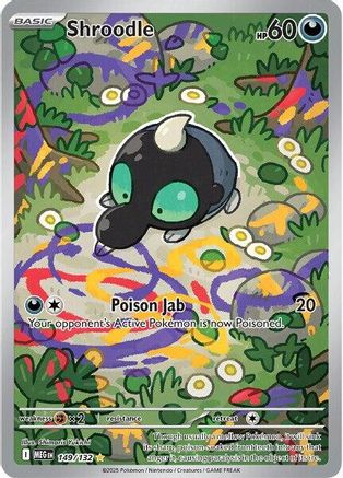 Image of Shroodle (149/132) [Mega Evolution: Base Set]