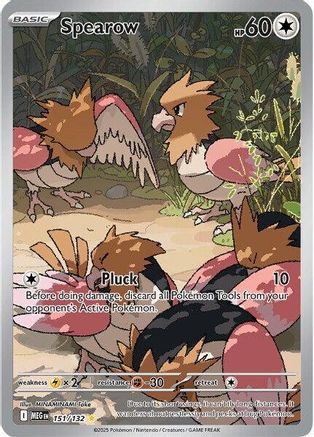 Image of Spearow (151/132) [Mega Evolutions: Base Set]