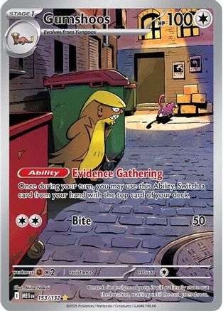 Image of Gumshoos (153/132) [Mega Evolution: Base Set]